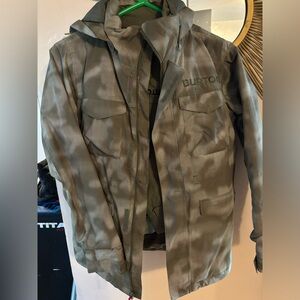Burton Boys Snowboard Jacket and Pants Camouflage